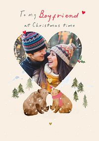 Tap to view To My Boyfriend at Christmastime Photo Card