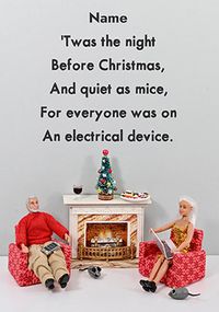 Tap to view Twas' The Night Before Christmas Card