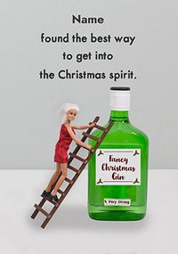 Tap to view Christmas Spirit Personalised Card