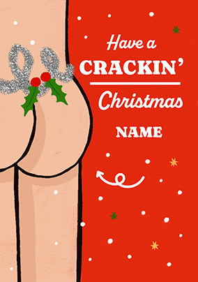 Crackin' Christmas Personalised Card