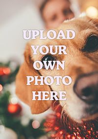 Tap to view Full Photo Portrait Christmas Card
