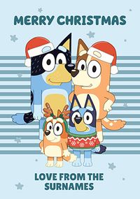 Tap to view Bluey Love From Family Christmas Card