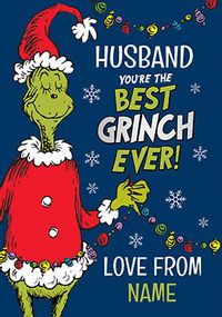 Tap to view The Grinch Husband Christmas Card