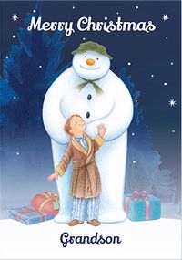Tap to view The Snowman Grandson Christmas Card