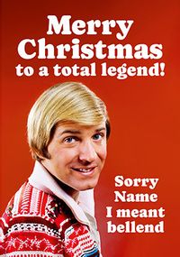 Tap to view Total Legend Christmas Card