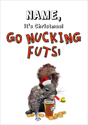 Go Nucking Futs Christmas Card