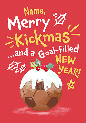 Merry Kickmas Christmas Card