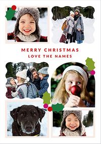 Tap to view Happy Momento from the Family 6 Photo Christmas Card
