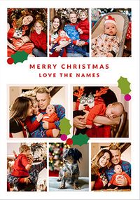 Tap to view Happy Momento from the Family 8 Photo Christmas Card
