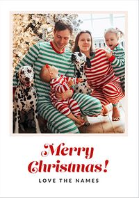Tap to view Happy Momento Merry Christmas Photo Card From Family