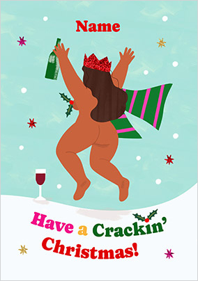 Have a Crackin' Christmas Card for Her
