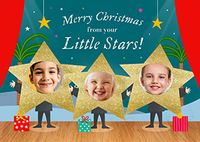 Tap to view Merry Christmas from your Little Stars 3 Photo Card