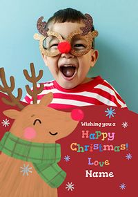 Tap to view Rudolph Photo Upload Christmas Card
