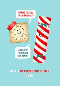 Tap to view Christmas Crackers Personalised Card