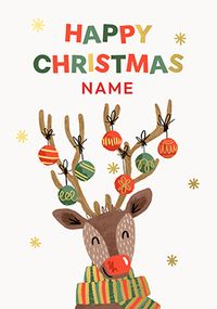 Tap to view Rudolph Personalised Christmas Card