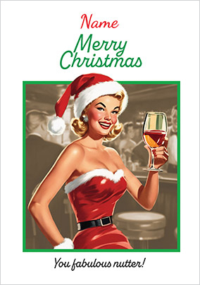 Fabulous Nutter Christmas Card