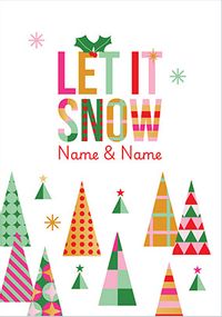 Tap to view Stand Up To Cancer Let It Snow Christmas Card
