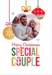 Tap to view Stand Up To Cancer Special Couple Christmas Photo Card