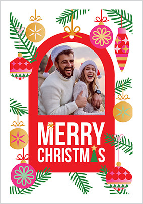 Stand Up To Cancer Merry Christmas Photo Card
