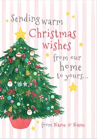 Tap to view From Our Home To Yours Christmas Tree Card