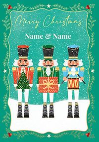 Tap to view 3 Nutcrackers Christmas Card