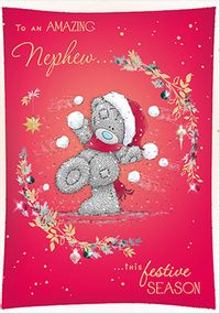 Tap to view Me To You Amazing Nephew Christmas Card