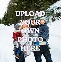 Tap to view Create Your Own Square Christmas Card