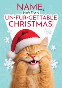 Tap to view Un-Fur-Gettable Christmas Card