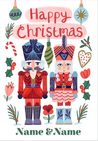Tap to view Personalised Nutcrackers Christmas Card