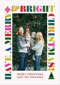 Tap to view Have a Merry & Bright Christmas Card