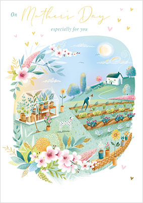 Mother's Day Scenic Card