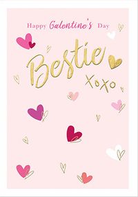 Bestie xoxo Valentine's Day Card