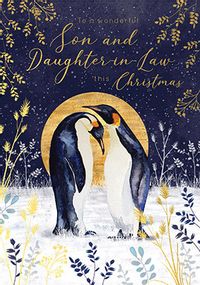 Tap to view Son & Daughter-in-Law Penguin Christmas Card