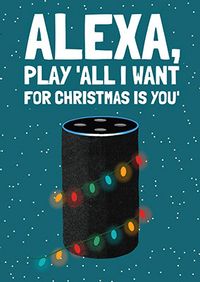 Tap to view Play Music Spoof Christmas Card