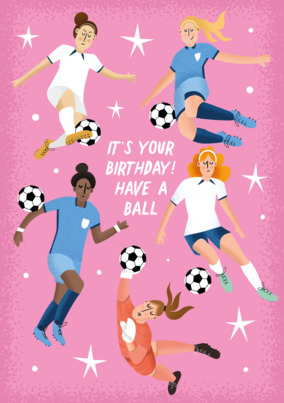 Have A Ball Birthday Card