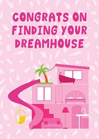 Finding Your Dreamhouse New Home Card