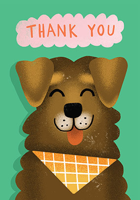 Thank You Dog Card