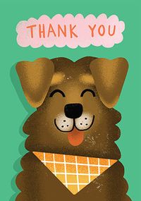 Tap to view Thank You Dog Card