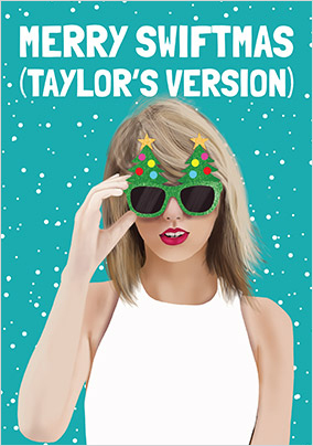 Merry Swiftmas Version Christmas Card