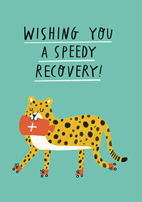 Speedy Recovery Get Well Card