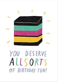 Tap to view Allsorts Birthday Card