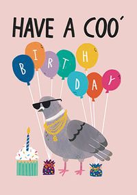 Tap to view Have a Coo' Birthday Card
