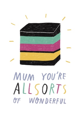 Allsorts Mother's Day Card