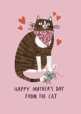 From the Cat Present Mother's Day Card