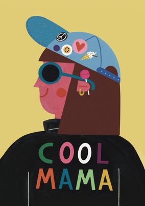 Cool Mama Cute Mother's Day Card