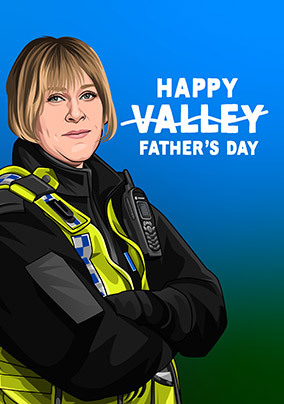 Valley  Spoof Father's Day Card