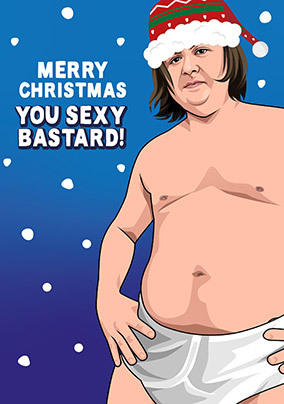 Merry Christmas Sexy Spoof Card