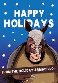 Happy Holidays Spoof Card