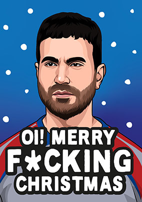 Oi Merry F*cking Christmas Card