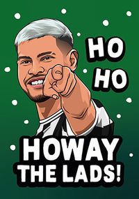 Ho Ho Howay the Lads Christmas Spoof Cards